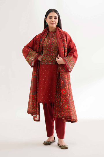 Nishat Linen 2 Piece - Digital Printed Embroidered Suit - 42501761 Online Shopping